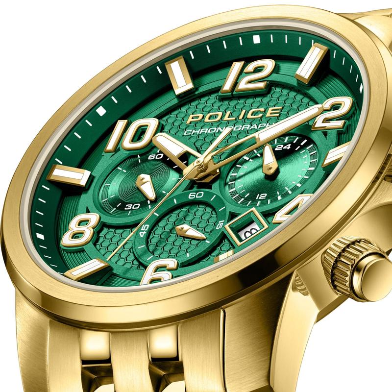 Police Belem Green Dial Men's Watch
