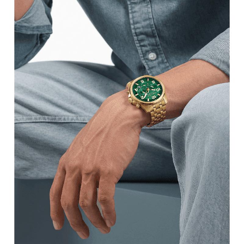 Police Belem Green Dial Watch