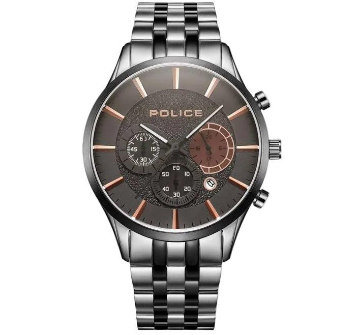 Police Cage Brown Dial Men's Watch