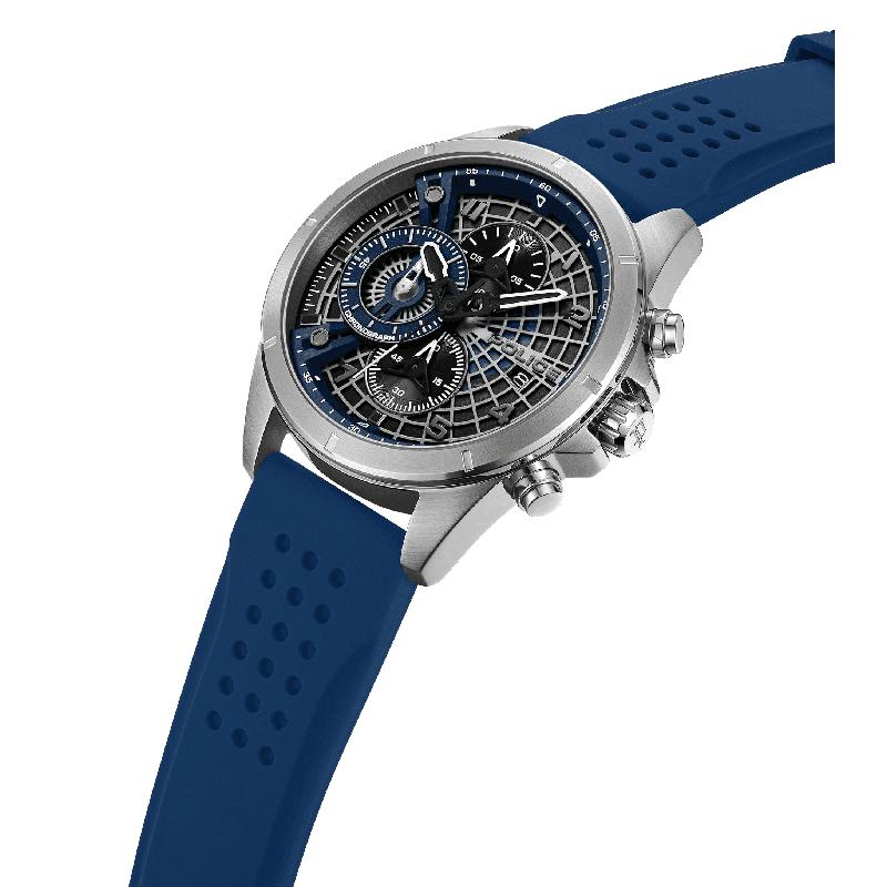 Police Cipher Blue Dial Watch