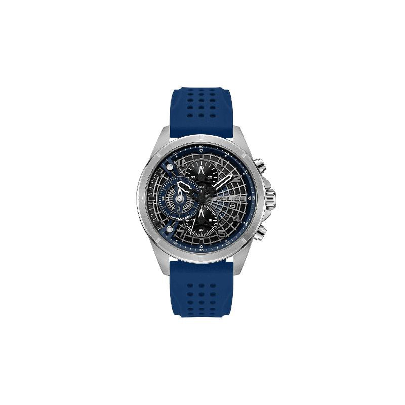 Police Cipher Blue Dial Watch