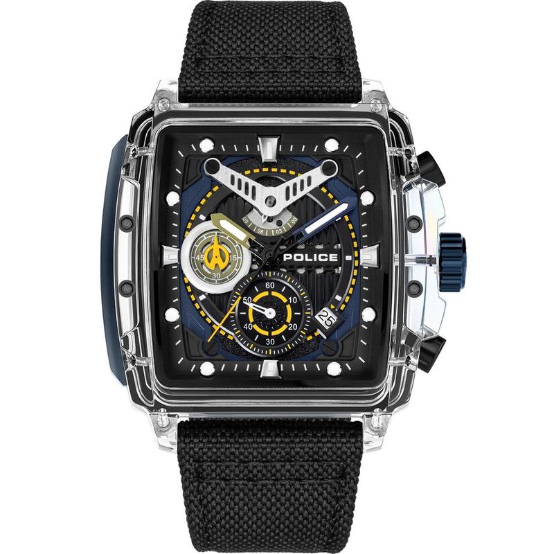 Police Clout Black Dial Men's Watch