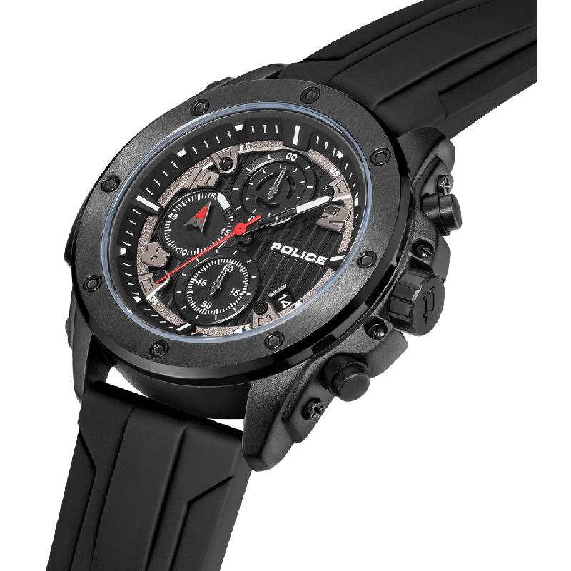 Police Clout Orb Men's Watch - - Interchangeable Silicone Bands