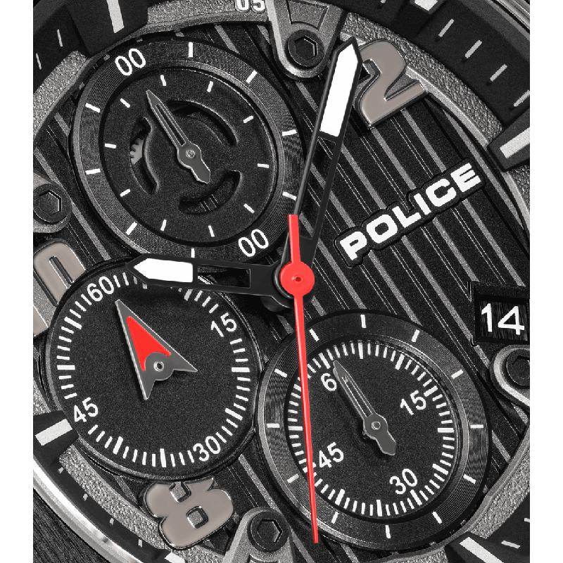 Police Clout Orb Men's Watch - - Interchangeable Silicone Bands