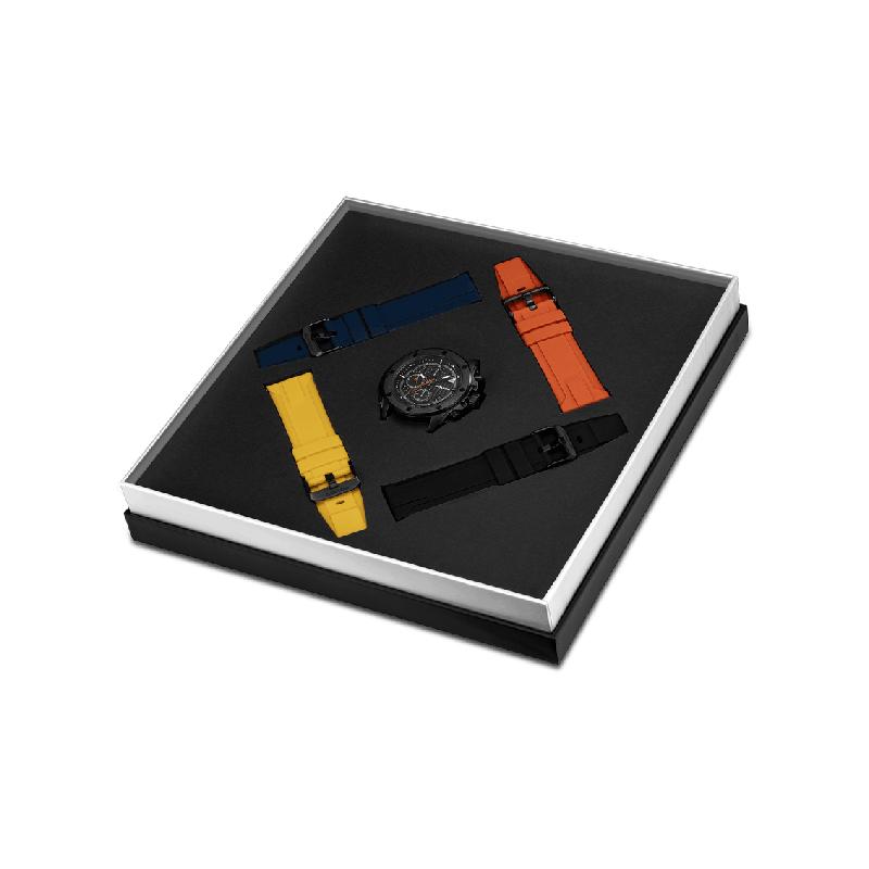 Police Clout Orb Men's Watch - - Interchangeable Silicone Bands