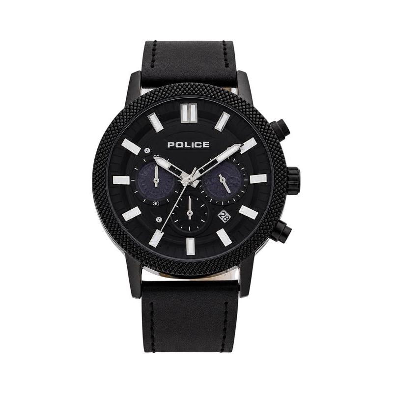 Police Men's PEWGC2240402 Leather Analog Watch