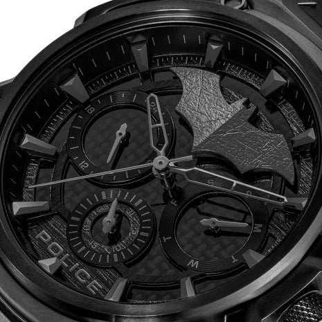 Police Crusader Watch & Batarang 2.0 Bracelet Set Limited Edition