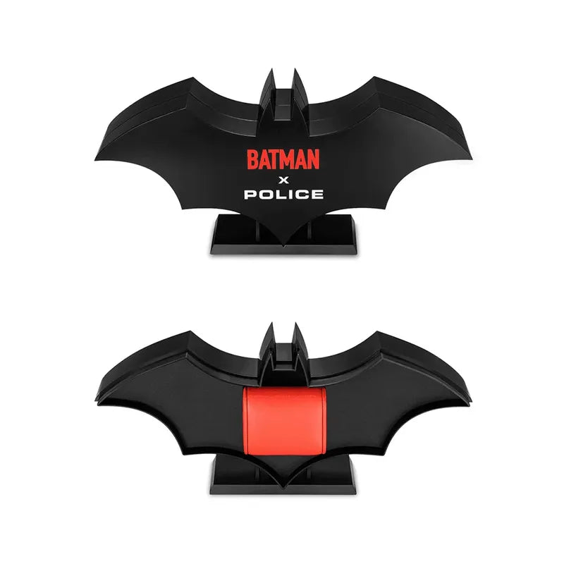 Police Crusader Watch & Batarang 2.0 Bracelet Set Limited Edition
