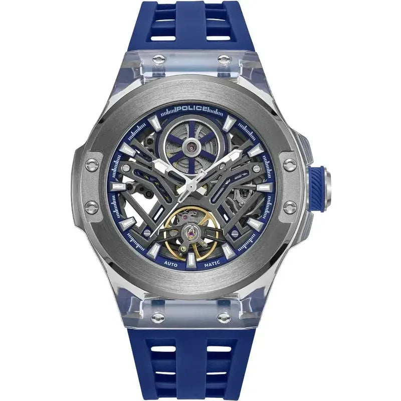 Police Cyclone Transparent Dial Men's Watch