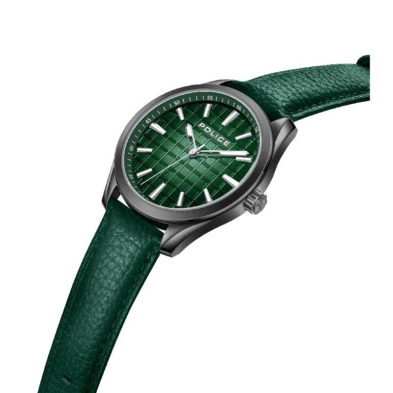 Police Doolin Green Dial Watch