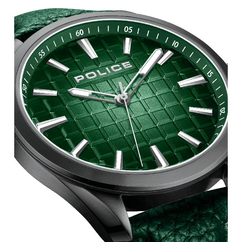 Police Doolin Green Dial Watch