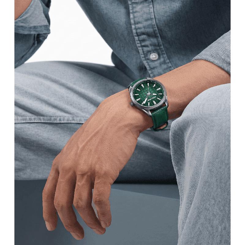 Police Doolin Green Dial Watch