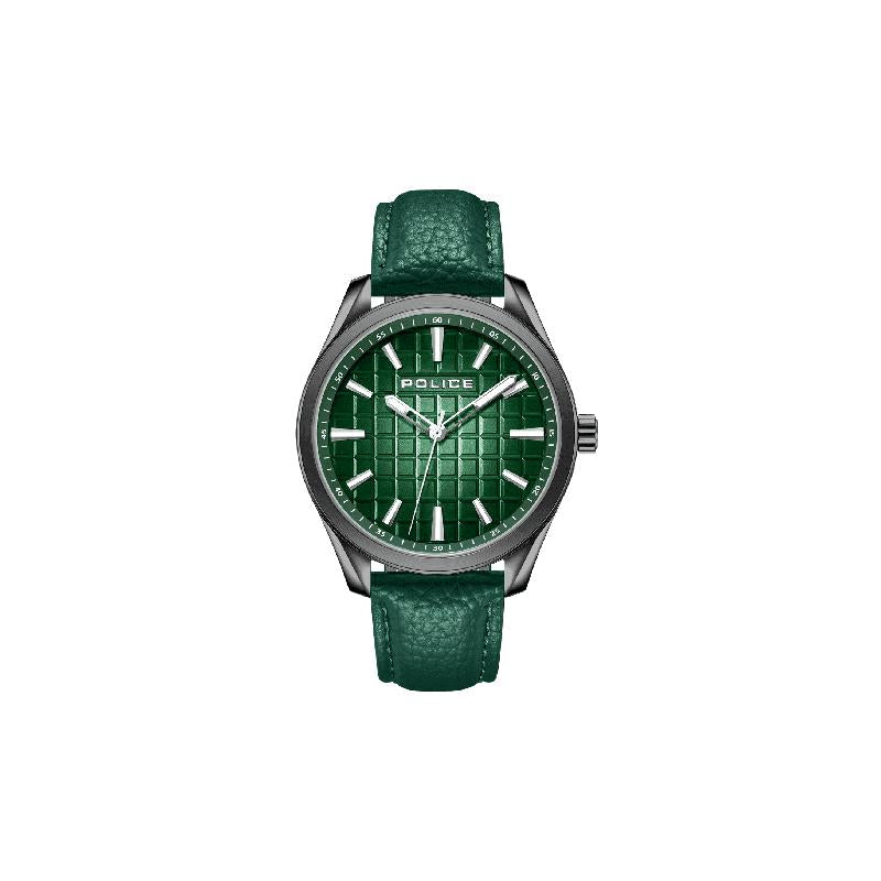 Police Doolin Green Dial Watch