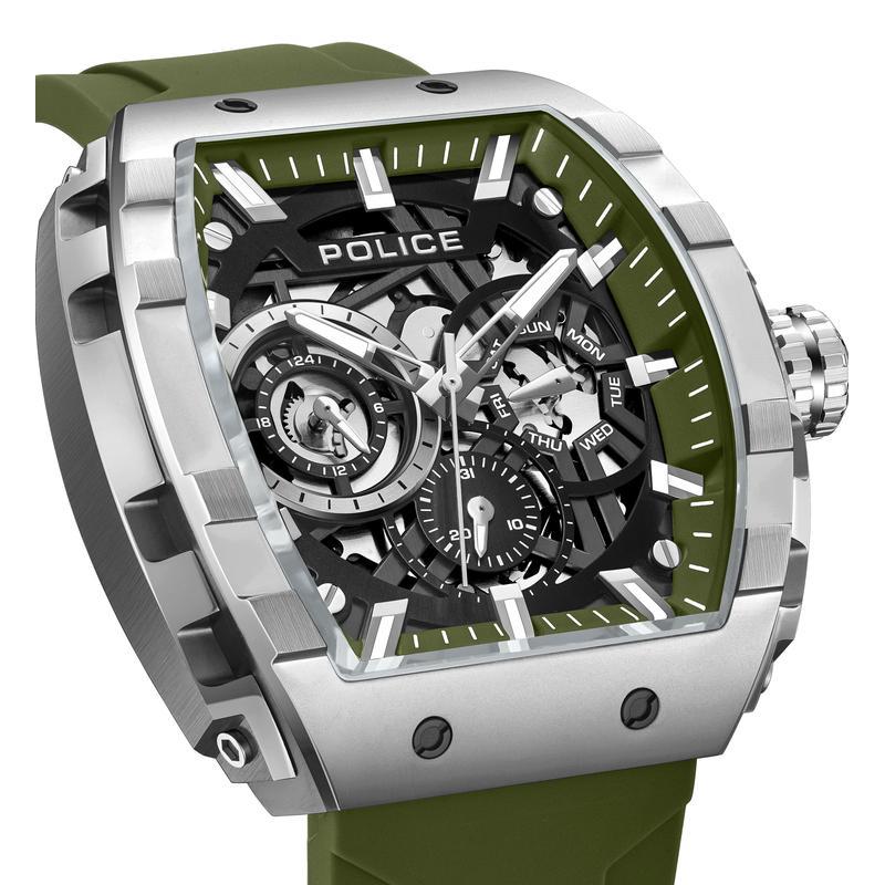 Police Flash Green Dial Men's Watch