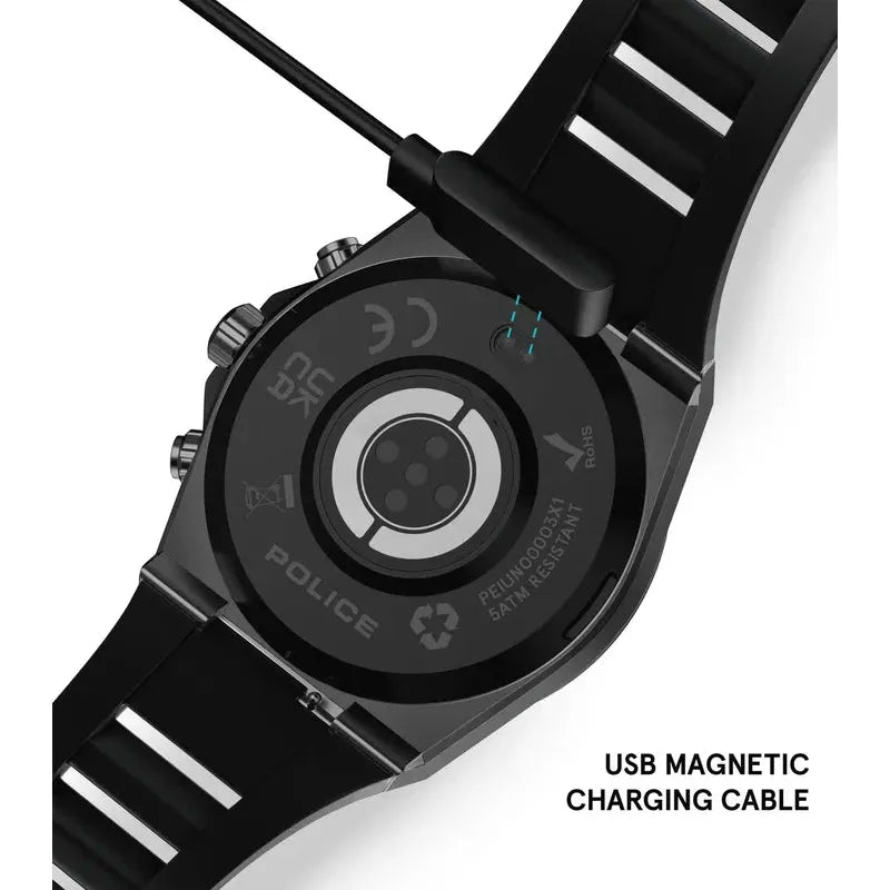 Police Freedom Of Time My Avatar 2 Smartwatch Black/Blue