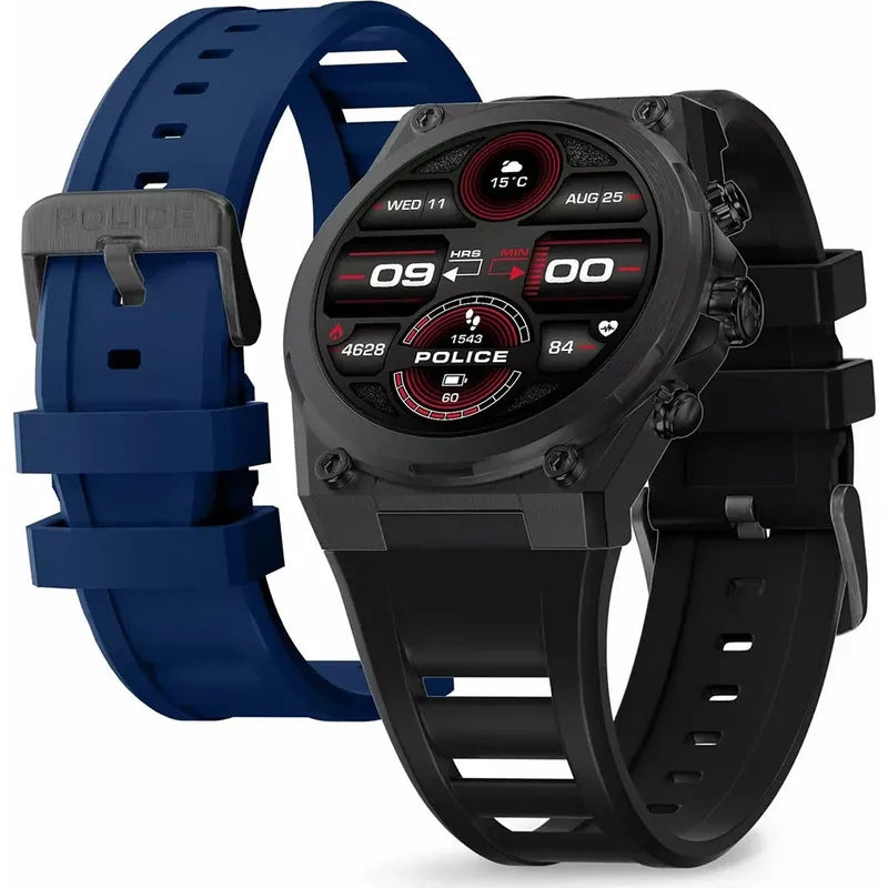 Police Freedom Of Time My Avatar 2 Smartwatch Black/Blue