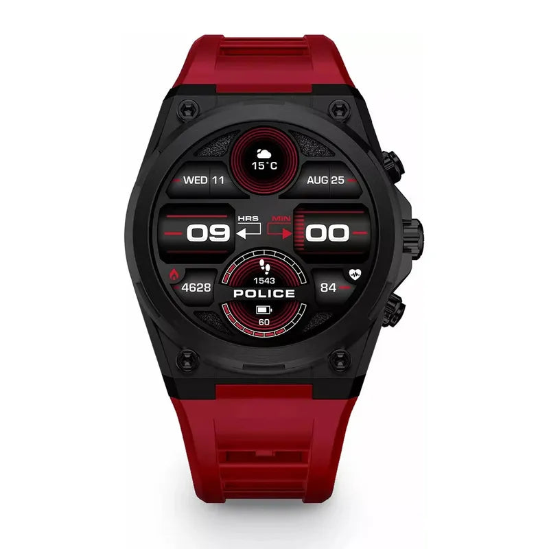 Police Freedom Of Time My Avatar 2 Smartwatch Black/Red