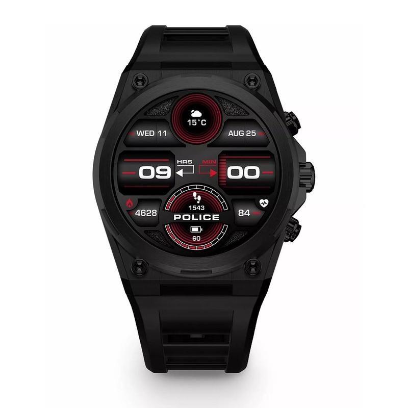 Police Freedom Of Time My Avatar 2 Smartwatch Black/Red