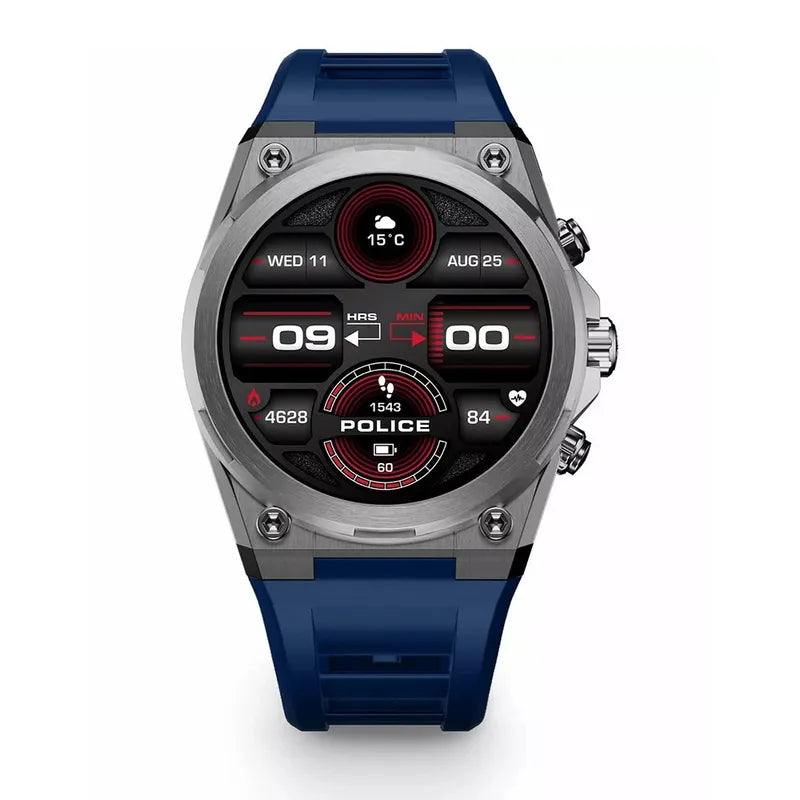 Police Freedom Of Time My Avatar 2 Smartwatch Blue/Yellow