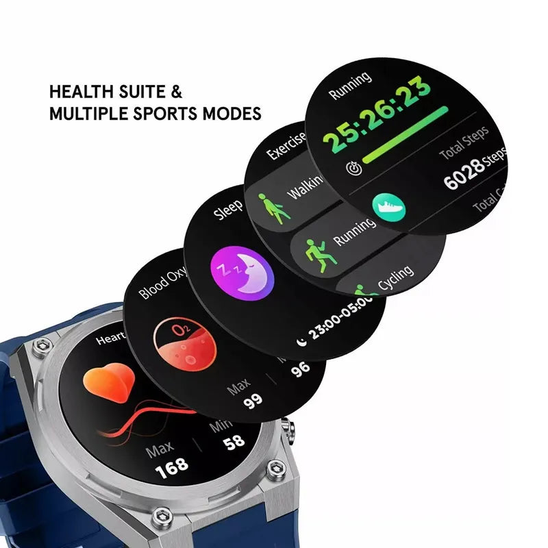 Police Freedom Of Time My Avatar 2 Smartwatch Blue/Yellow