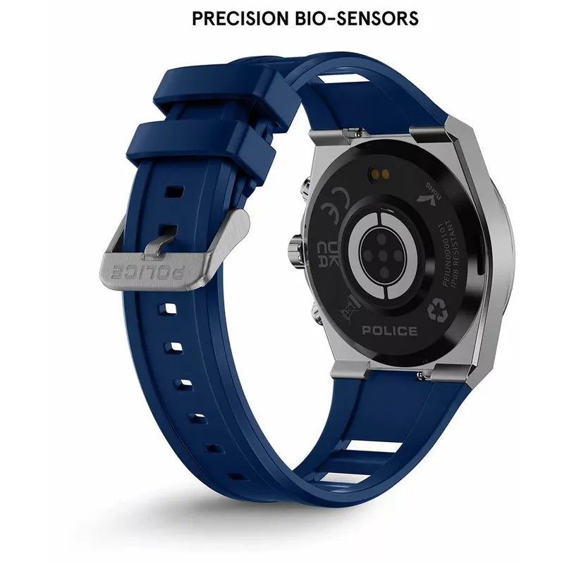 Police Freedom Of Time My Avatar 2 Smartwatch Blue/Yellow