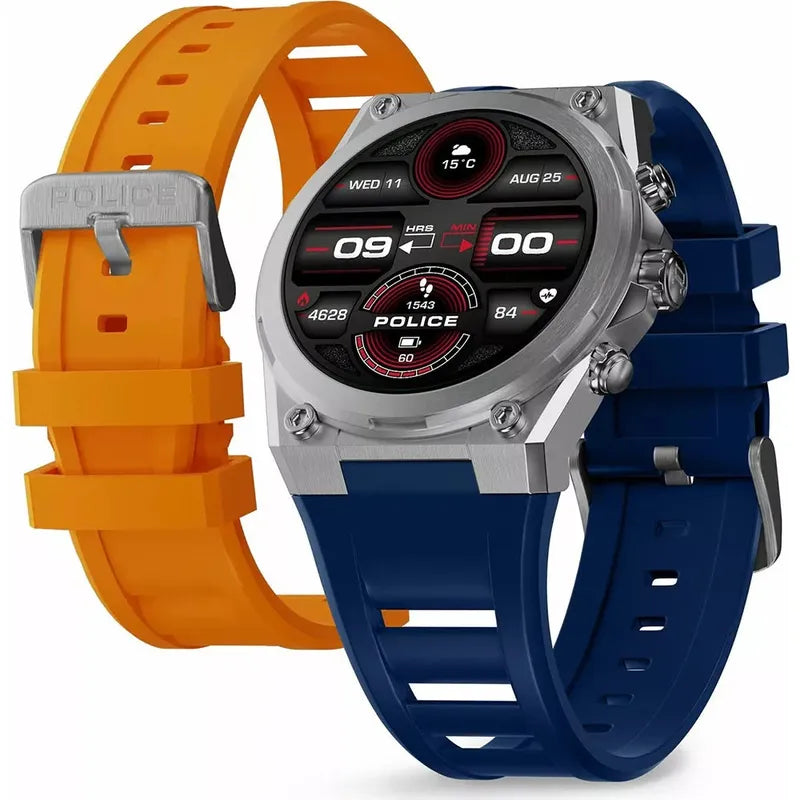 Police Freedom Of Time My Avatar 2 Smartwatch Blue/Yellow