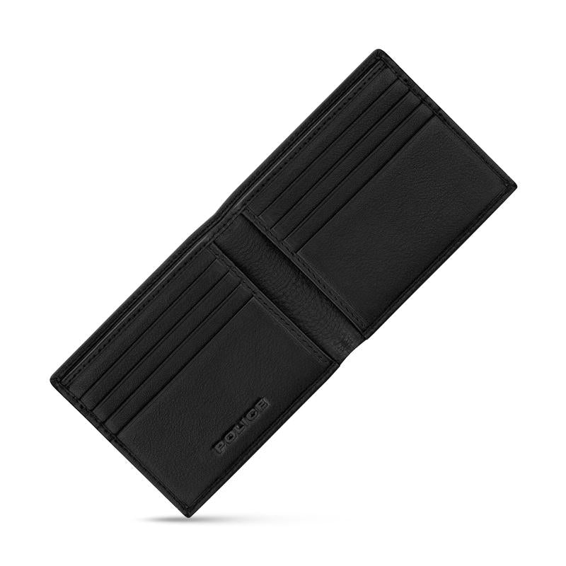 Police Grande Leather Wallet Black