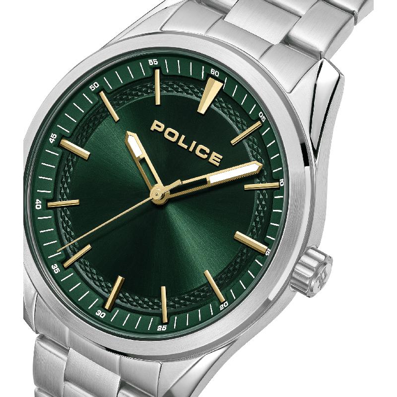 Police Grille Men's Stainless Steel Watch