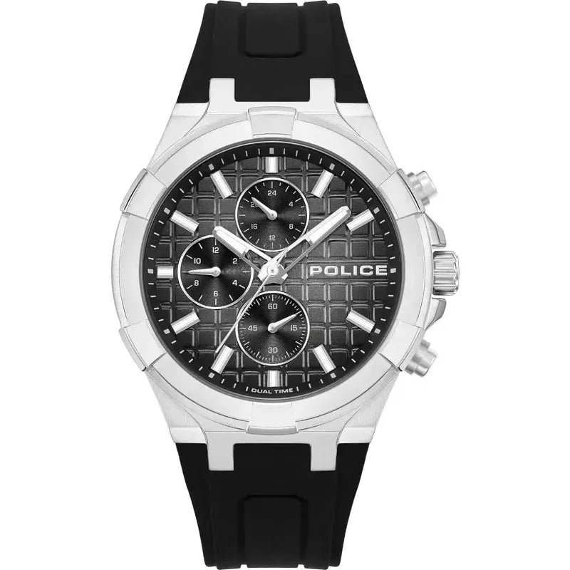 Police Guardian Black Dial Men's Watch
