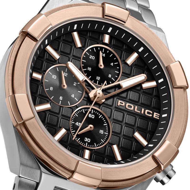 Police Guardian Grey Dial Men's Watch