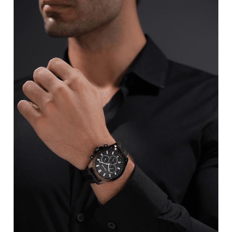 Police Malawi Men's Multifunction Green Dial Watch