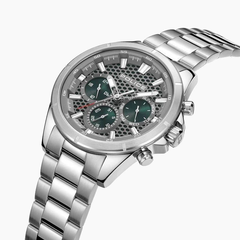 Police Malawi Stainless Steel Watch