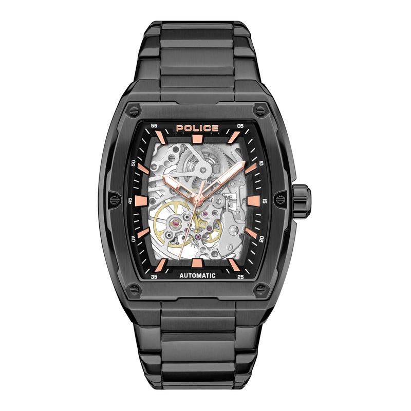 Police Men Skeletor Watch