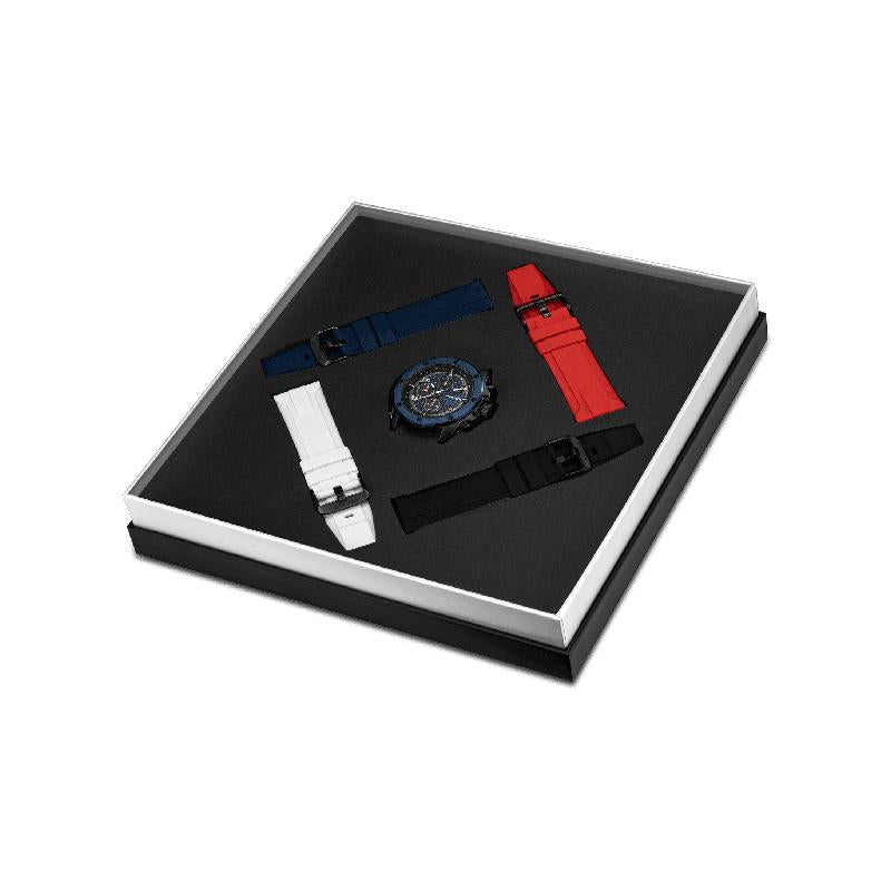 Police Men's Clout Orb Watch - Interchangeable Silicone Bands