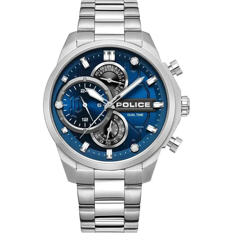 Police Reactor Blue Dial Men's Watch