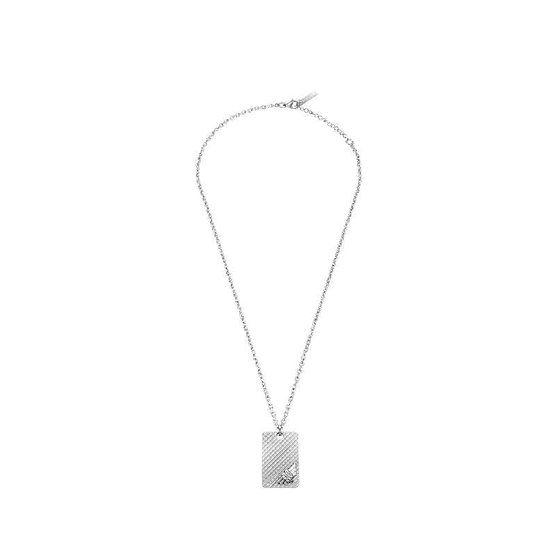 Police Revelry Necklace - Silver