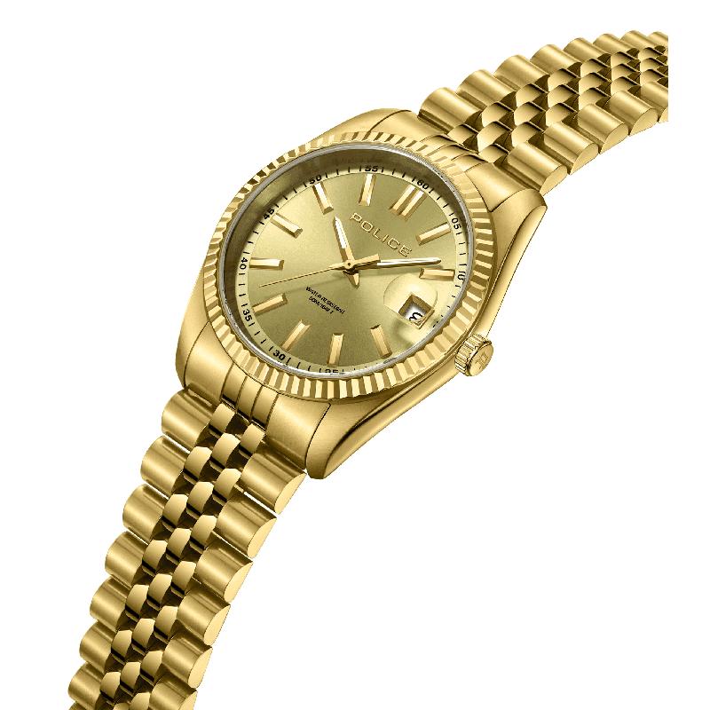 Police Stria Champagne Dial Watch