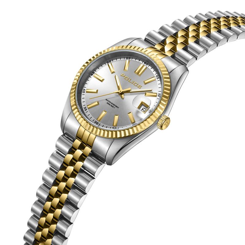 Police Stria Silver Dial Men's Watch