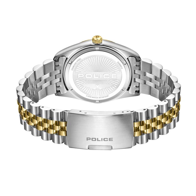 Police Stria Silver Dial Men's Watch