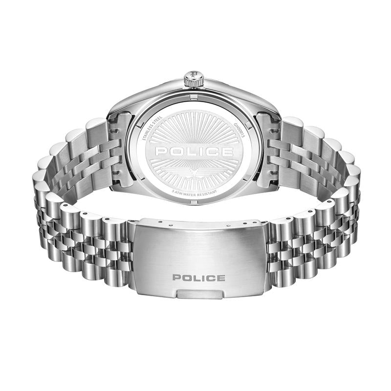Police Stria Silver Dial Men's Watch