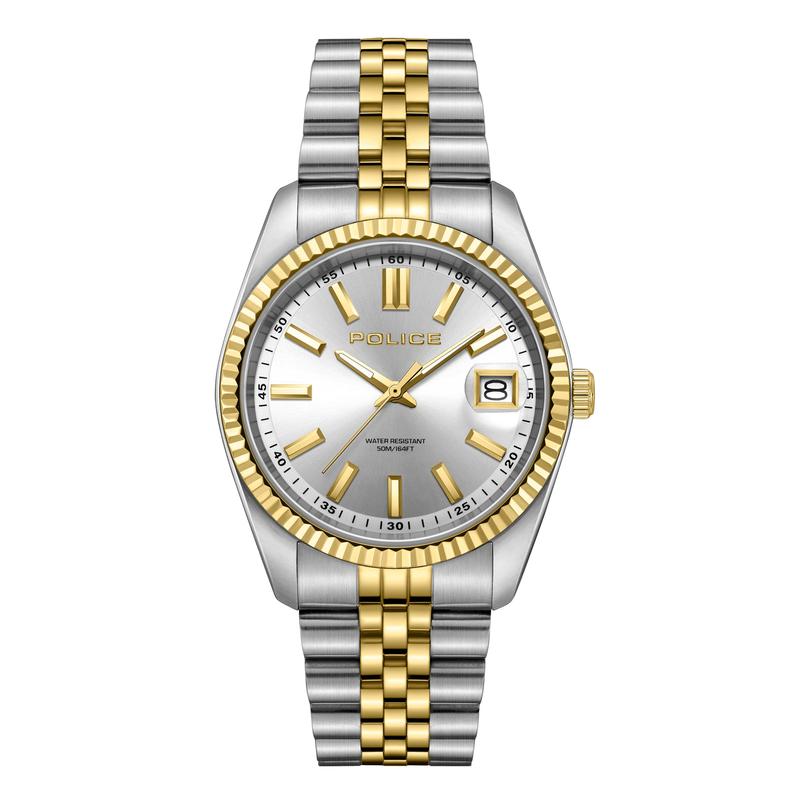 Police Stria Silver Dial Men's Watch