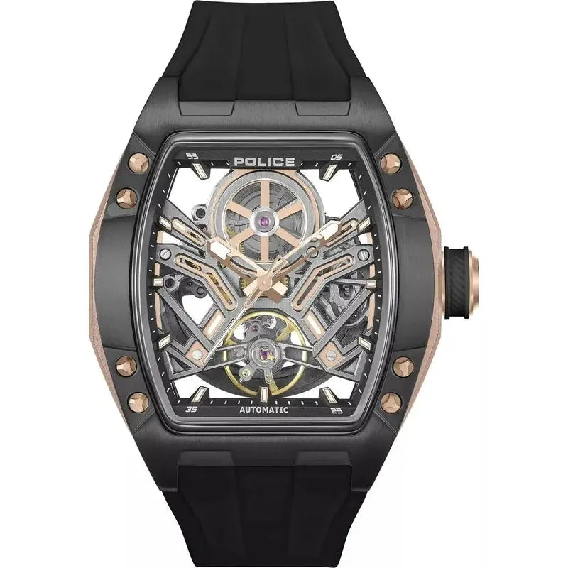 Police Tampa Black Dial Men's Watch