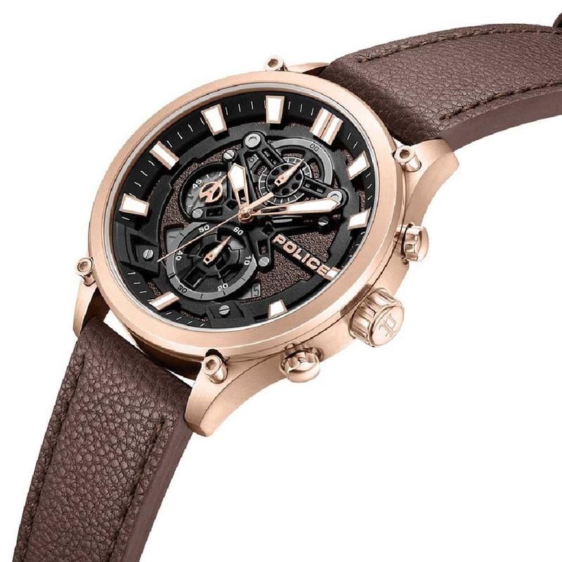 Police Wadden IP Rose Gold Wach