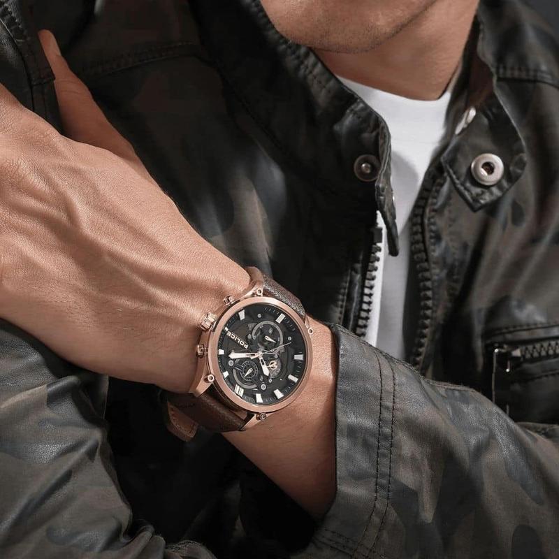 Police Wadden IP Rose Gold Wach