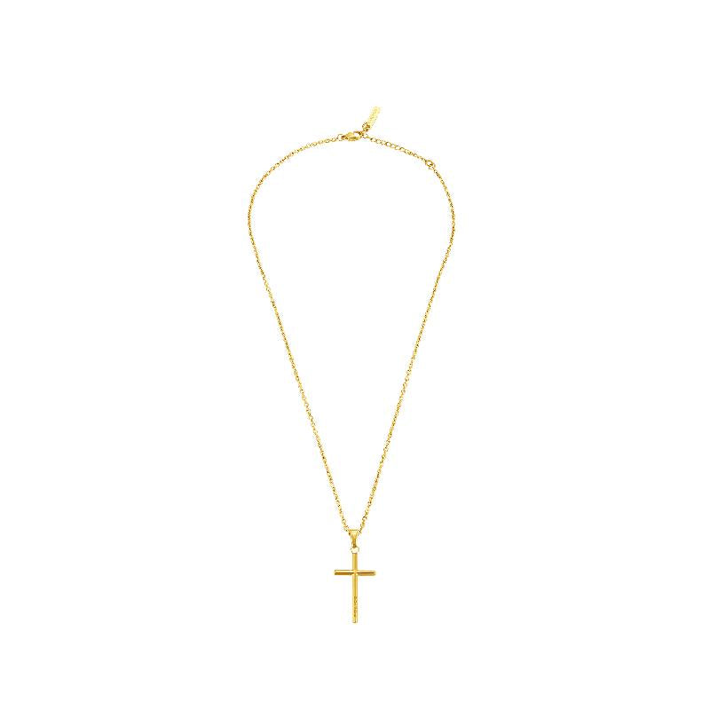 Police Wrangell II Gold Necklace