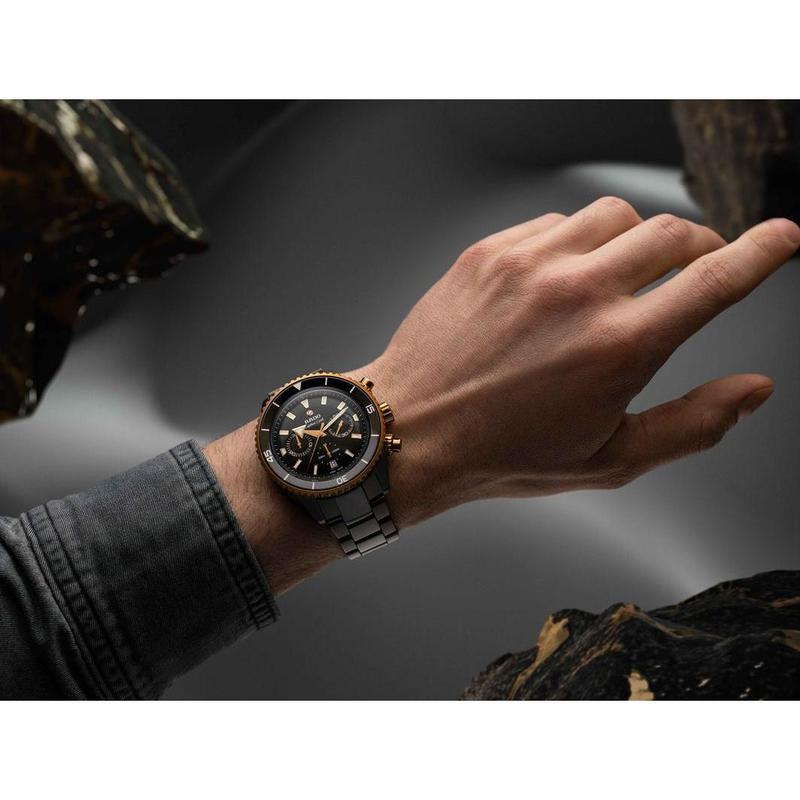 Rado Captain Cook High-Tech Ceramic Automatic Chronograph R32190153