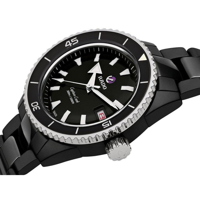 Rado Captain Cook High-Tech Ceramic Diver Watch R32129152