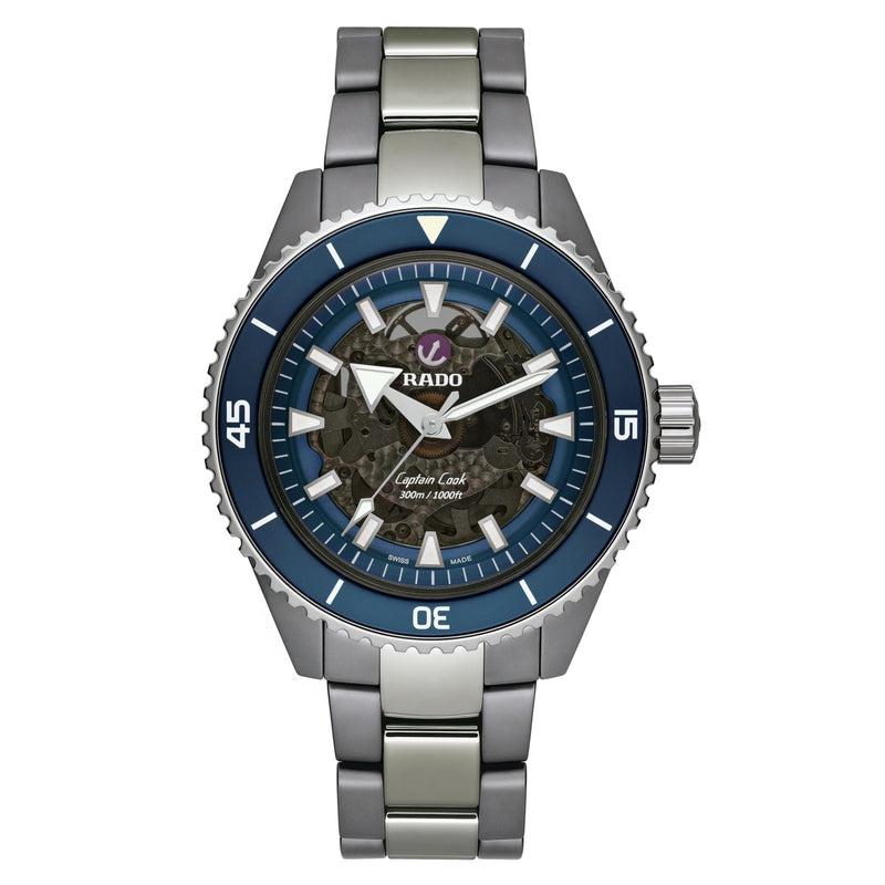 Rado Captain Cook High-Tech Ceramic Watch 01.734.6128.3.020