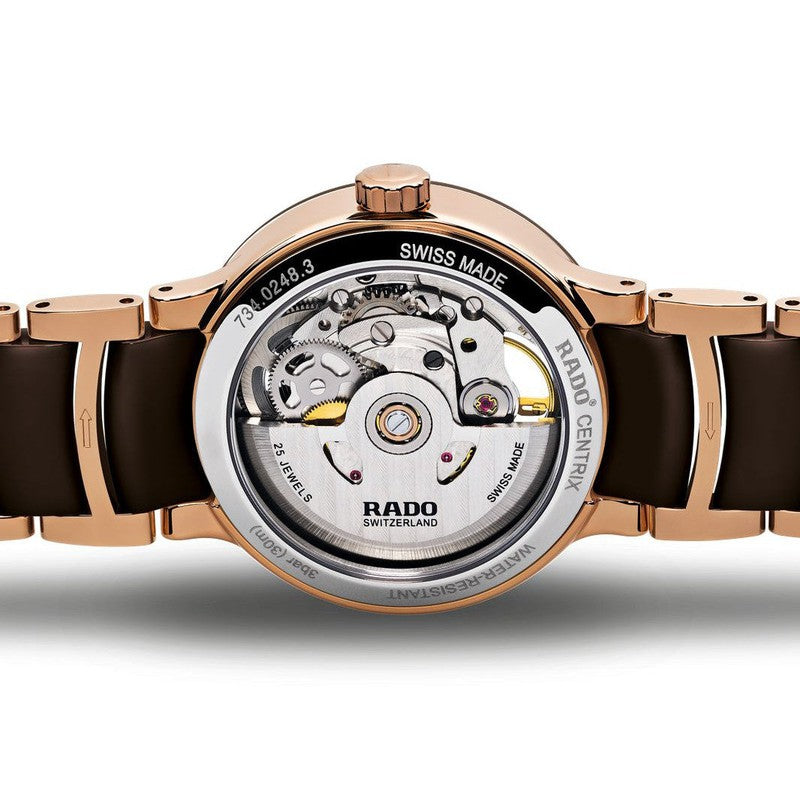 Rado Centrix Automatic Diamonds Open Heart Watch R30248712