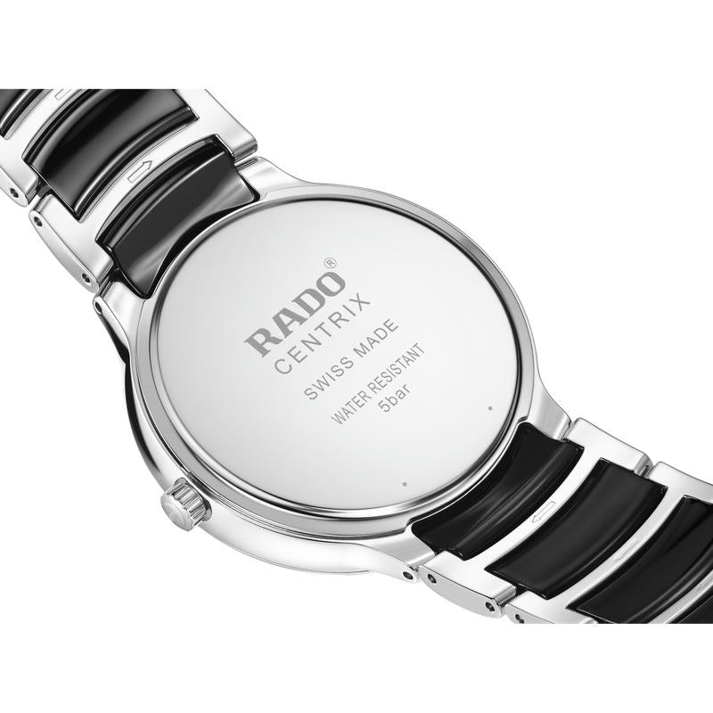 Rado Centrix Quartz Stainless Steel Black Dial R30021152